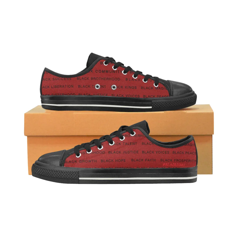 BLACK MAGIC ALLEAUXVER MEN'S LO-TOP SHOES