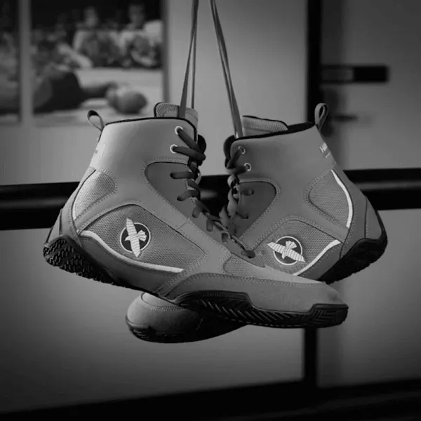 Hayabusa Grey Pro Boxing Shoes