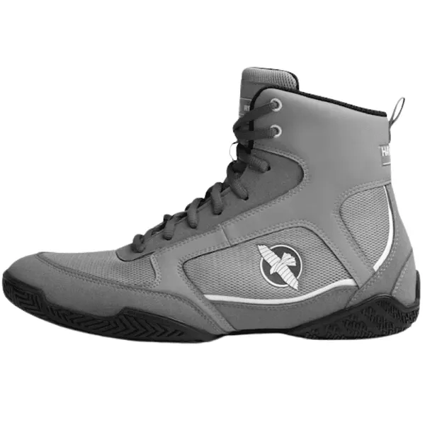 Hayabusa Grey Pro Boxing Shoes