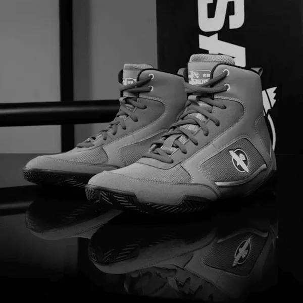 Hayabusa Grey Pro Boxing Shoes